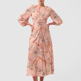 Morrison Martinique Rouched Dress | Print