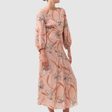 Morrison Martinique Rouched Dress | Print