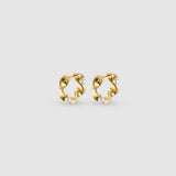 Oroton Felicity Huggies | Pearl/Gold