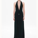 Misha Unity Jersey Dress | Black