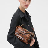 Oroton Mica Bowler | Copper Snake (PRE-ORDER)