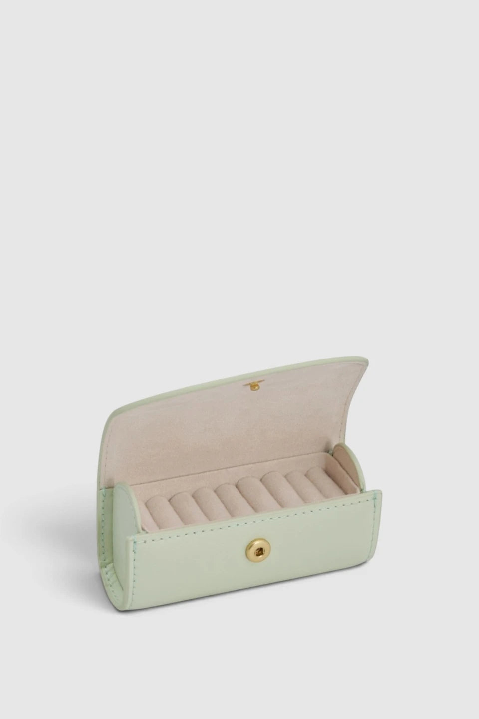 Oroton Indi Jewellery Mini Case Smooth | Seafoam (PRE-ORDER)