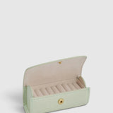Oroton Indi Jewellery Mini Case Smooth | Seafoam (PRE-ORDER)