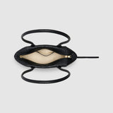 Oroton Breeze Texture Baguette | Black Snake (PRE-ORDER)