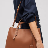 Oroton Margot Large Day Bag | Whiskey