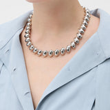 Oroton Penny Necklace | Silver