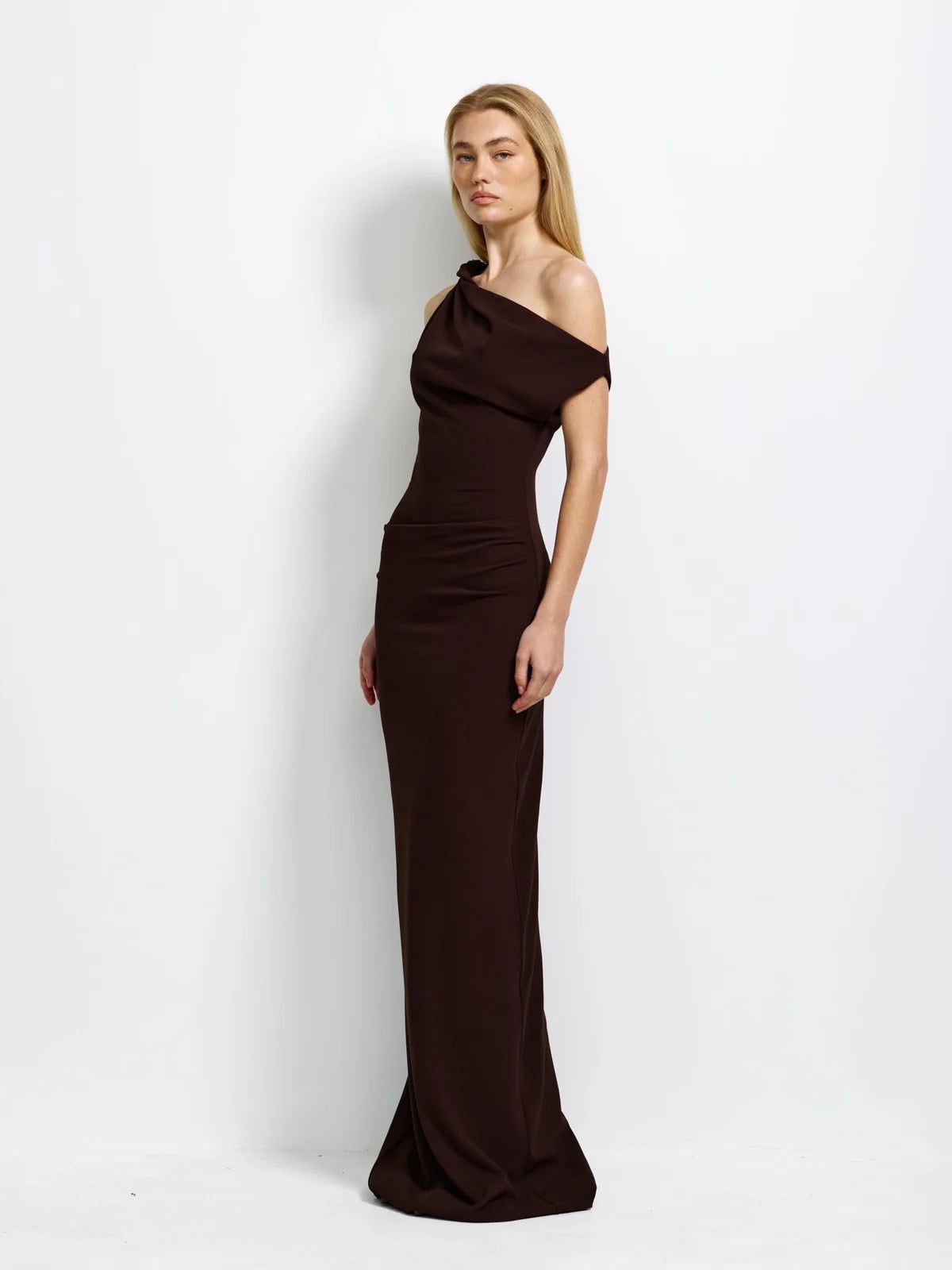 Effie Kats Kaja Gown | Coffee (PRE-ORDER)