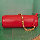 Oroton Romy Barrel Bag | Market Red (PRE-ORDER)