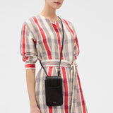 Oroton Margot Phone Crossbody | Dark Chocolate