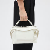 Oroton Mica Bowler | Smooth Warm White