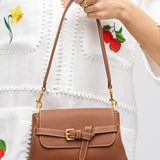 Oroton Margot Small Top Handle | Whiskey