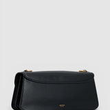 Oroton Ava Shoulder Bag Crackle | Black (PRE-ORDER)