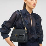 Oroton Margot Small Top Handle | Black