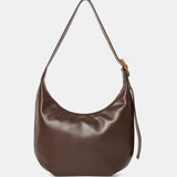Brie Leon Large Everyday Croissant Buckle Bag | Chocolate