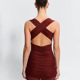 Effie Kats Layla Dress | Rust (PRE-ORDER)