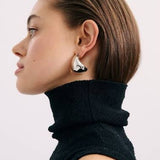 Anna Rossi Arch Earring | Rhodium SIlver (PRE-ORDER)