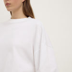 Max Cotton Oversized Tee White