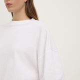 Max Cotton Oversized Tee White
