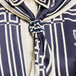 BANDERRA SCARF SILK SHIRT