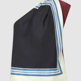 Oroton Silk Scarf One Shoulder Top