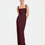 Effie Kats Marbella Gown | Wine