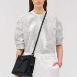 Oroton Mini Bucket Bag | Black (PRE-ORDER)