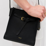 Oroton Mini Bucket Bag | Black (PRE-ORDER)