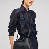 Oroton Margot Mini Day Bag | Black (PRE-ORDER)