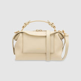 Oroton Mica Mini Bowler | Cashew (PRE-ORDER)