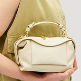 Oroton Mica Mini Bowler | Cashew (PRE-ORDER)