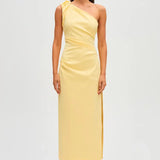 Misha Aubree Midi Dress | Lemon