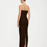 Effie Kats Monroe Gown | Coffee
