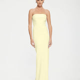 Effie Kats Monroe Gown | Lemon (PRE-ORDER)