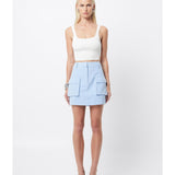 Mossman Lyrical Mini Skirt | Ice Blue