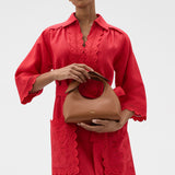 Oroton Myrtle Mini Bag | Cognac (PRE-ORDER)