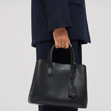 Oroton Small Three Pocket Bag | Black (PRE-ORDER)