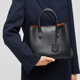 Oroton Small Three Pocket Bag | Black (PRE-ORDER)