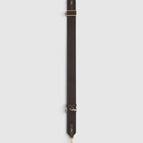 Oroton Essential Bag Strap | Chocolate/Brass (PRE-ORDER)