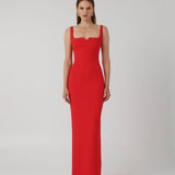 Effie Kats Natalya Gown | Cherry Red