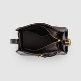 Oroton Margot Tiny Bucket Bag | Dark Chocolate