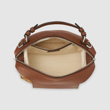Oroton Mica Mini Bowler Suede | Teak (PRE-ORDER)