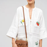 Oroton Margot Small Top Handle | Whiskey