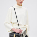 Oroton Etta Mini Clutch Crackle | Black (PRE-ORDER)