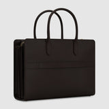 Oroton Muse 15" Worker Tote | Dark Chocolate