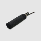 Oroton Logo Small Umbrella | Black/Black