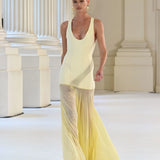 Effie Kats Odessa Gown | Lemon (PRE-ORDER)