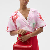 Oroton Romy Barrel Bag | Market Red (PRE-ORDER)