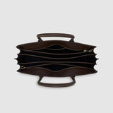 Oroton Muse 15" Worker Tote | Dark Chocolate