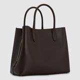 Oroton Muse Three Pocket Day Bag | Dark Chocolate (PRE-ORDER)