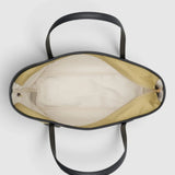 Oroton Ponza Medium Tote Canvas | Ice Coffee (PRE-ORDER)